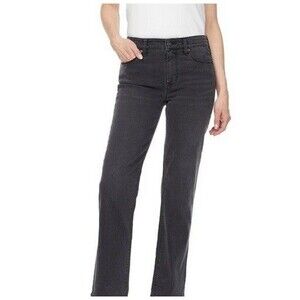 Hudson Ladies Mid-Rise Straight Jeans Night Time Black 10/30 NWT